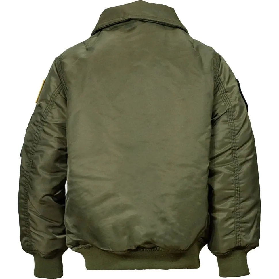 Top Gun Official CWU-45P Nylon Jacket with Patches