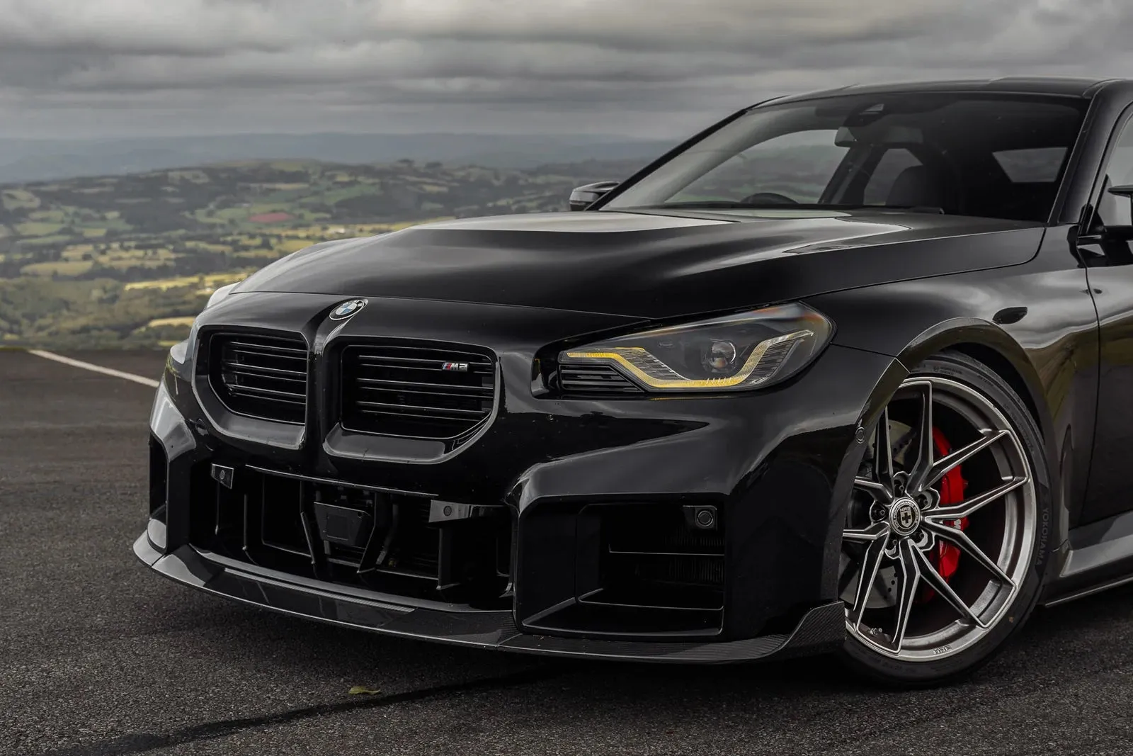 TRE G87 M2 Carbon Front Splitter with Winglets
