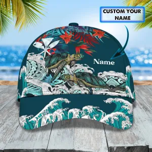 Turtle 2 - Personalized Name Cap - Loop - H9h3-424