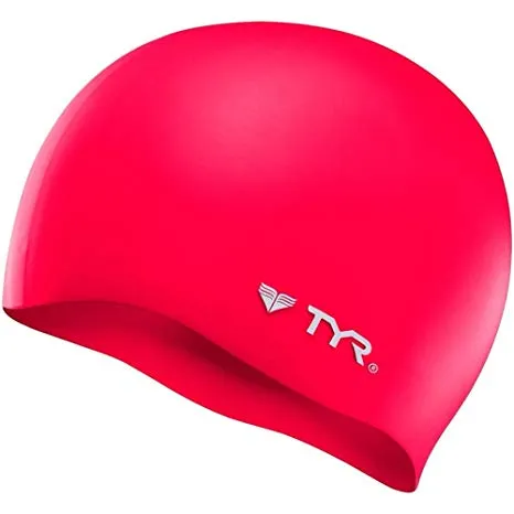 TYR Silicone Wrinkle-Free Swim Cap