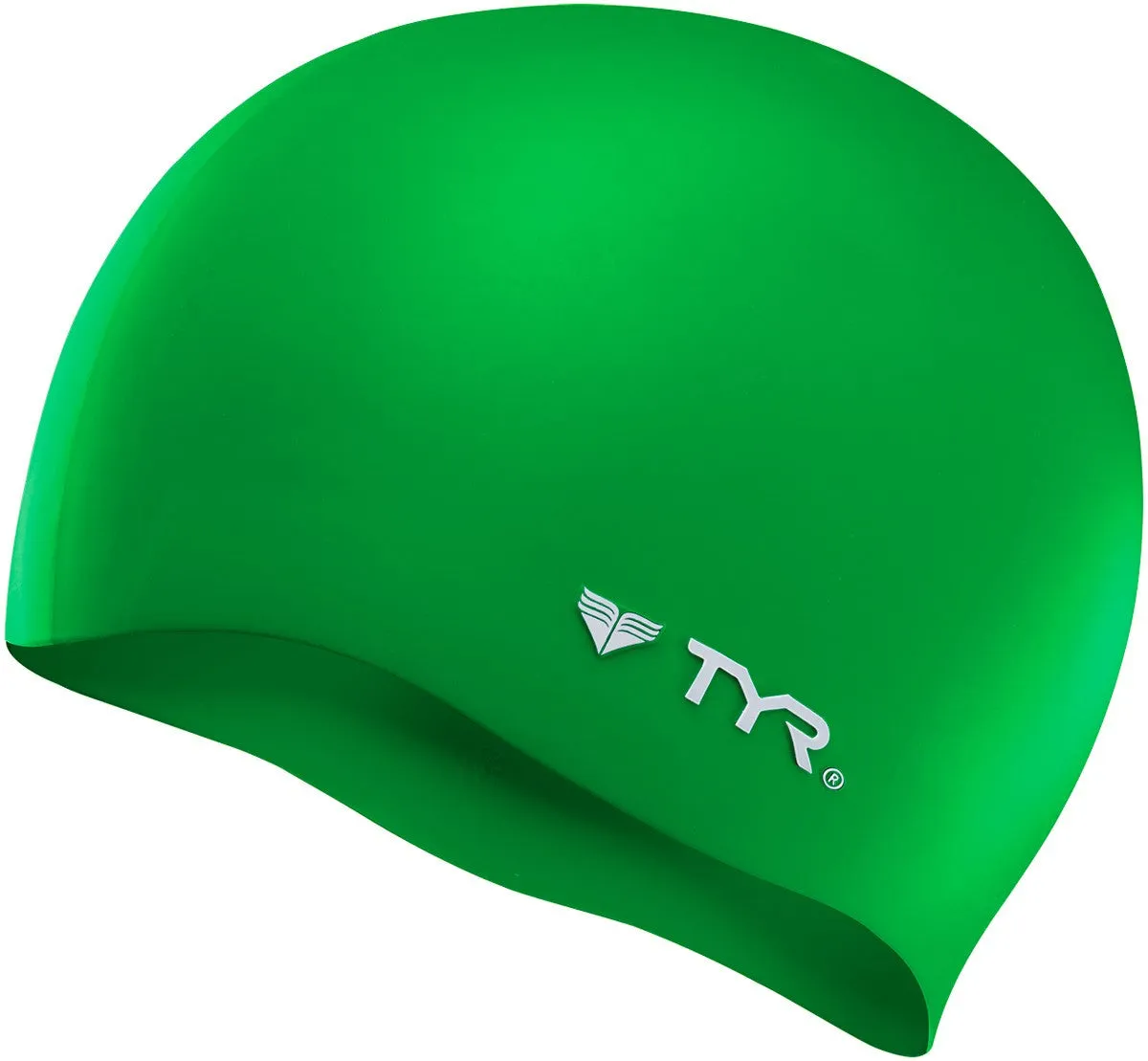 TYR Silicone Wrinkle-Free Swim Cap