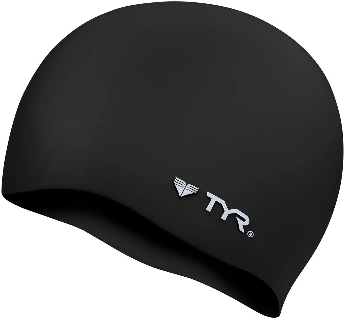 TYR Silicone Wrinkle-Free Swim Cap