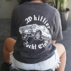 Unisex Vintage Wash Whittier Yacht Club Tee - CLEARANCE