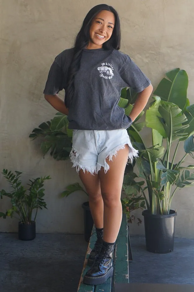 Unisex Vintage Wash Whittier Yacht Club Tee - CLEARANCE