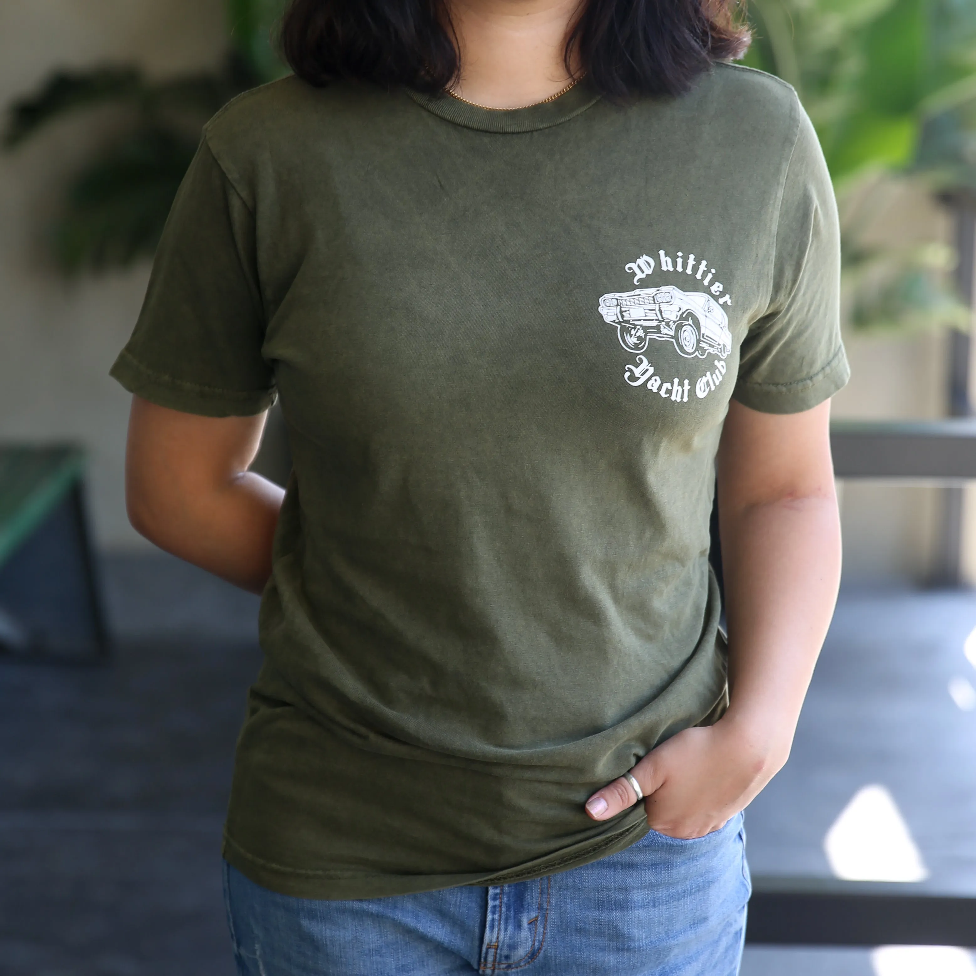 Unisex Vintage Wash Whittier Yacht Club Tee - CLEARANCE