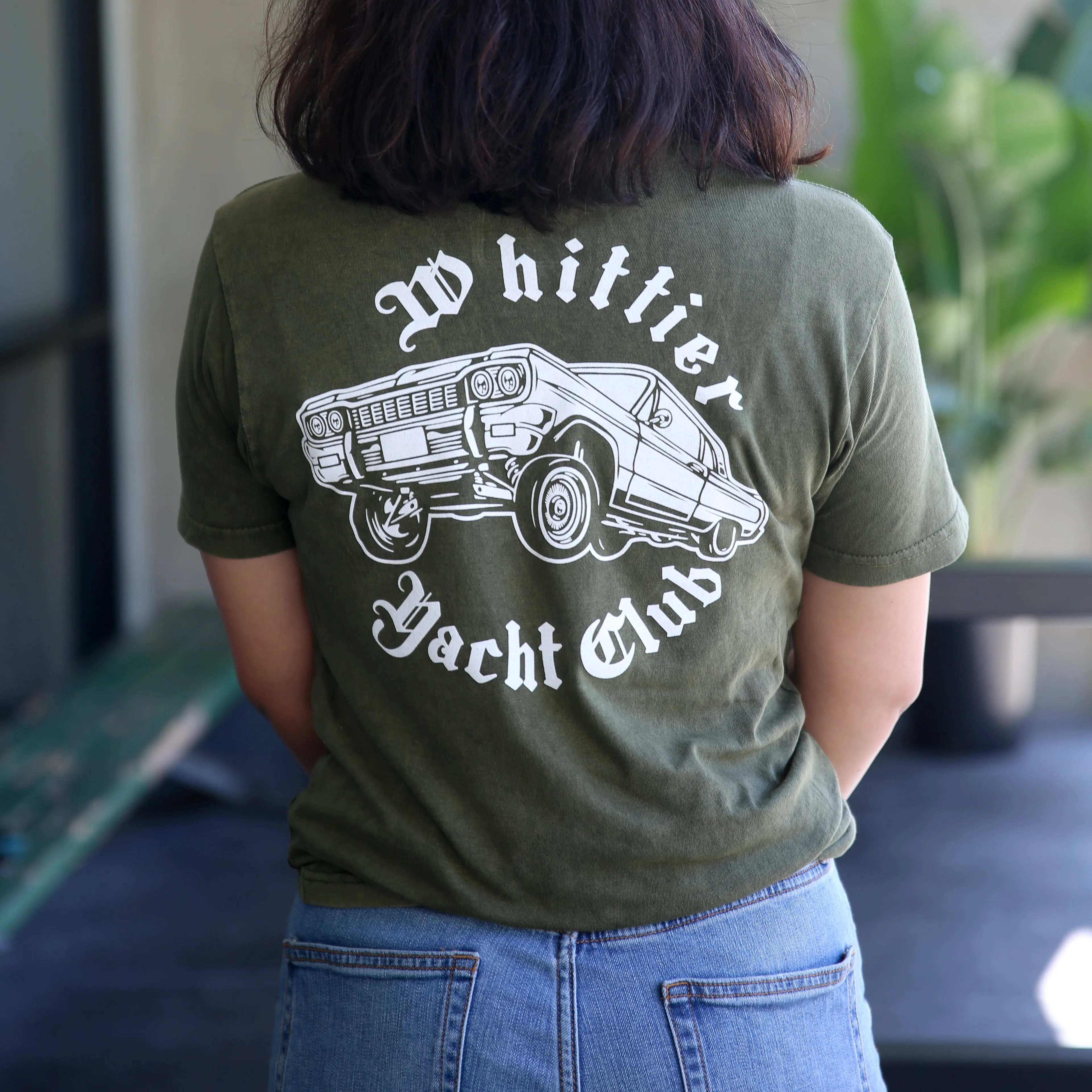 Unisex Vintage Wash Whittier Yacht Club Tee - CLEARANCE