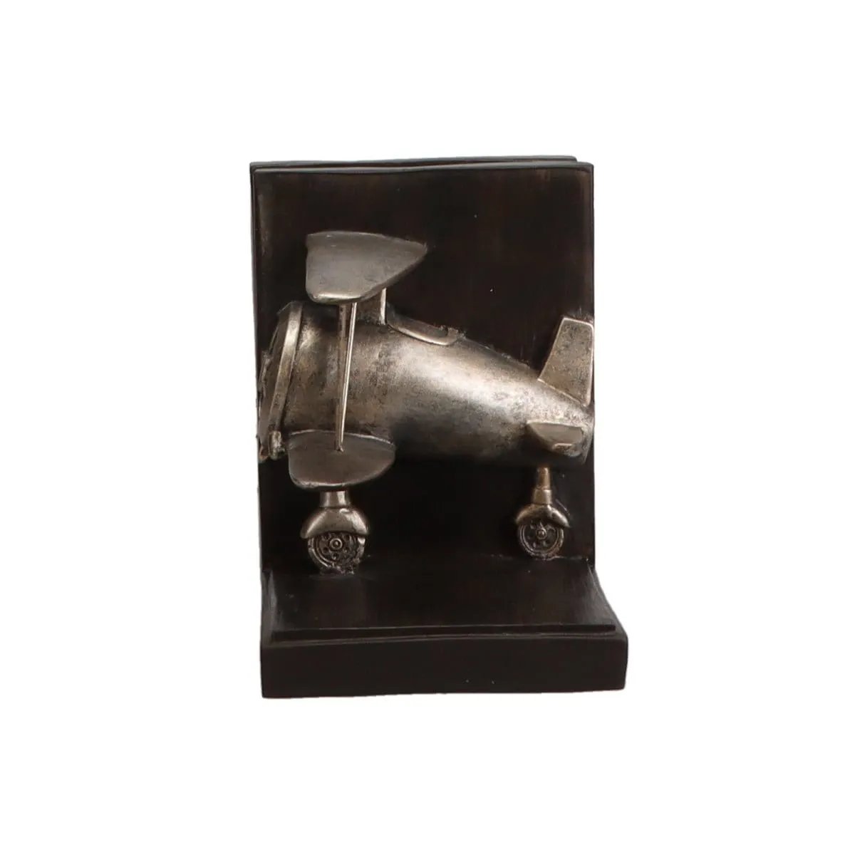 Vintage Biplane Bookends