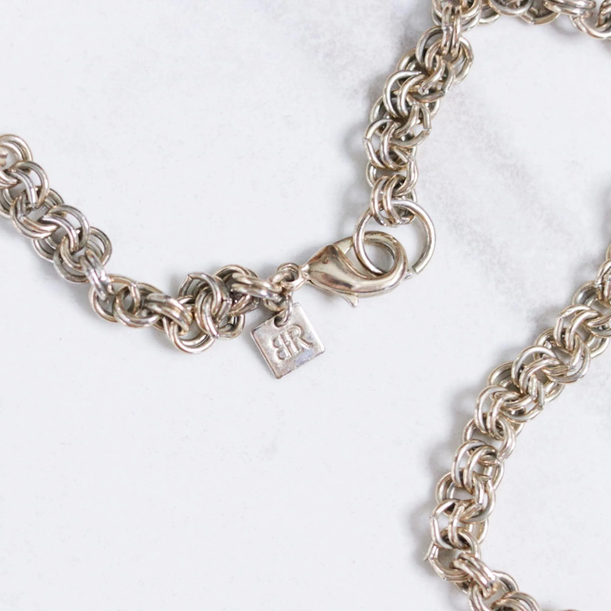 Vintage Gold Chain Necklace with Pearl Stations and Olive Lucite Beads