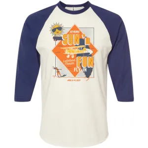 Vintage Logo SUN 'n FUN 2024 Raglan T-Shirt