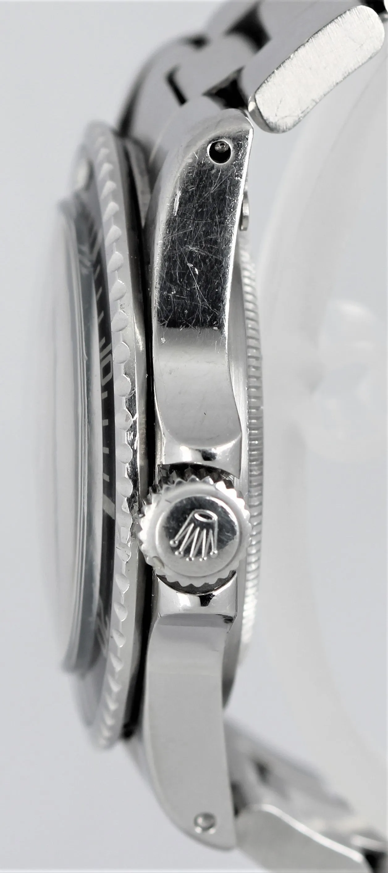 Vintage Rolex Submariner Stainless Steel Matte Cream Black Dial 40mm 5512 Watch