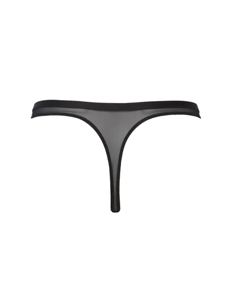 VIP Satine Thong - Black/Red -