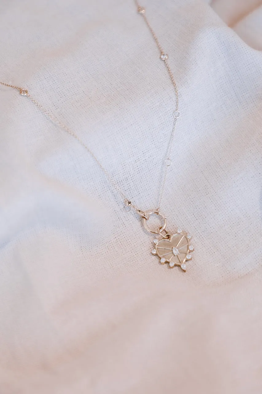 Warrior Goddess Heart Charm