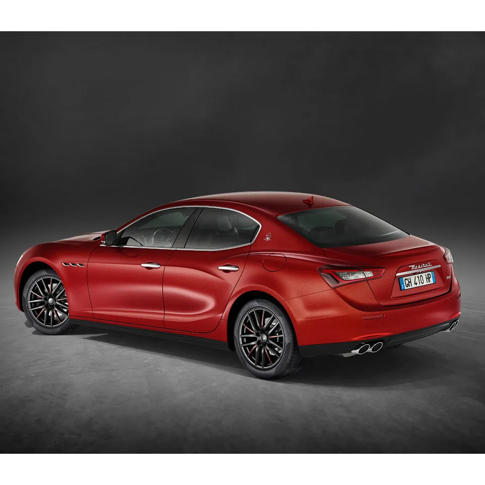 Wheel Rims - 19" Proteo Matt Black and Red - Ghibli and Quattroporte