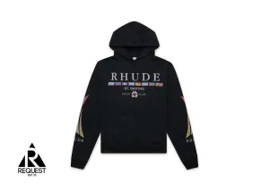 Yacht Club Hoodie “Vintage Black”