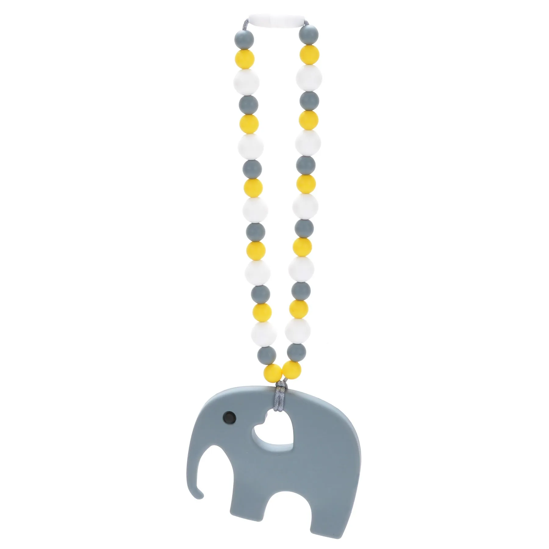 Yellow Elephant Baby Carrier Teether Toy