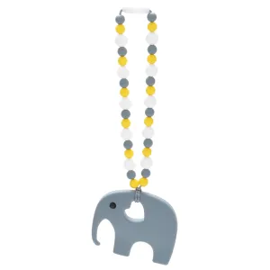 Yellow Elephant Baby Carrier Teether Toy