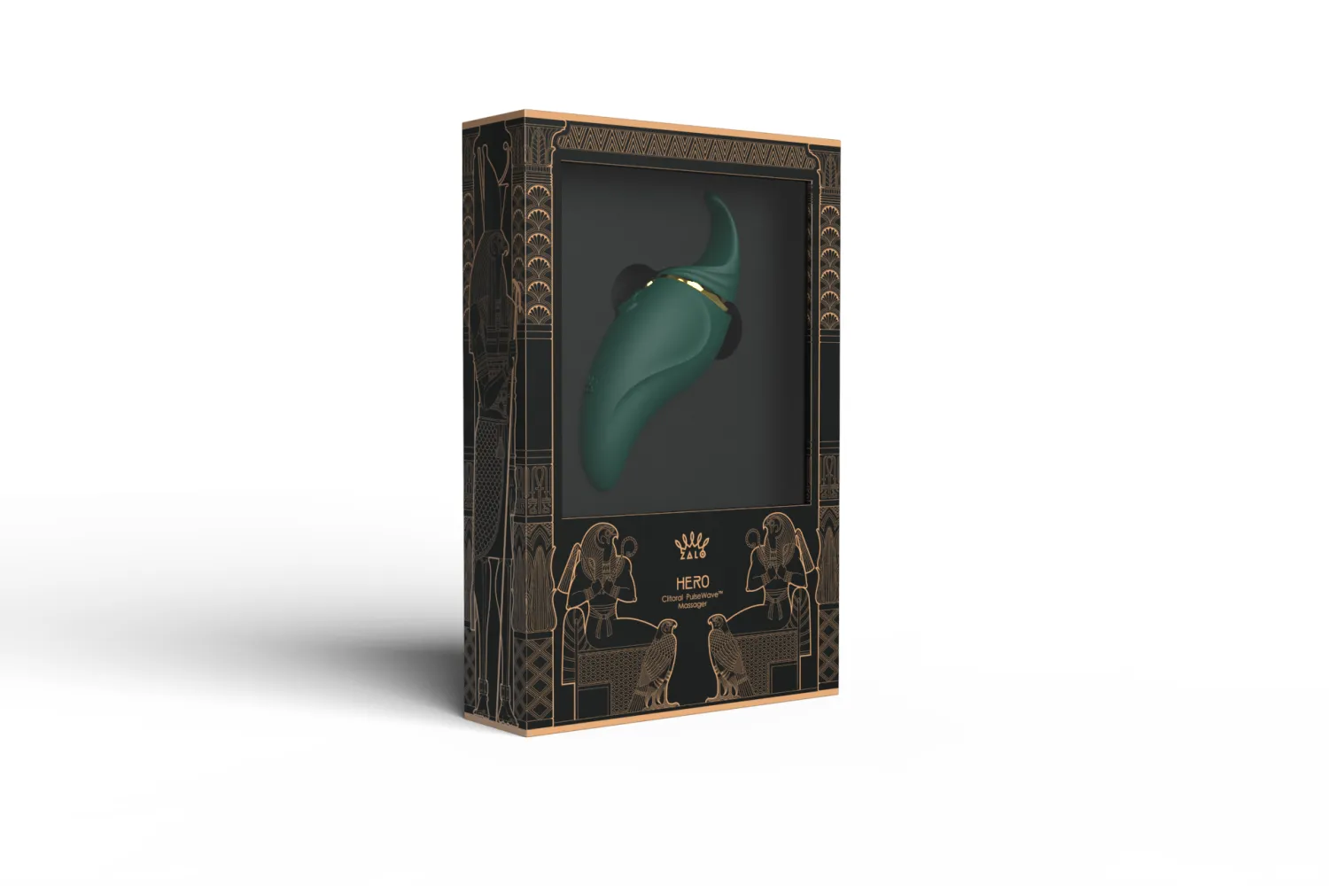 ZALO Hero Clitoral Rechargeable Massager Jewel Green